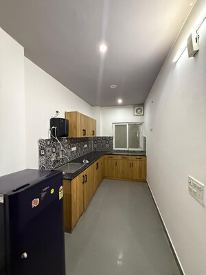 Kitchen in 2 BHK Builder Floor at Ameya One, Sector 42 – for Rent