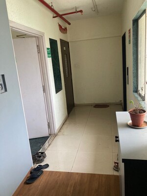 Bathroom in 3 BHK Apartment at Dhanesh SukhVilla, Goregaon West – for Rent