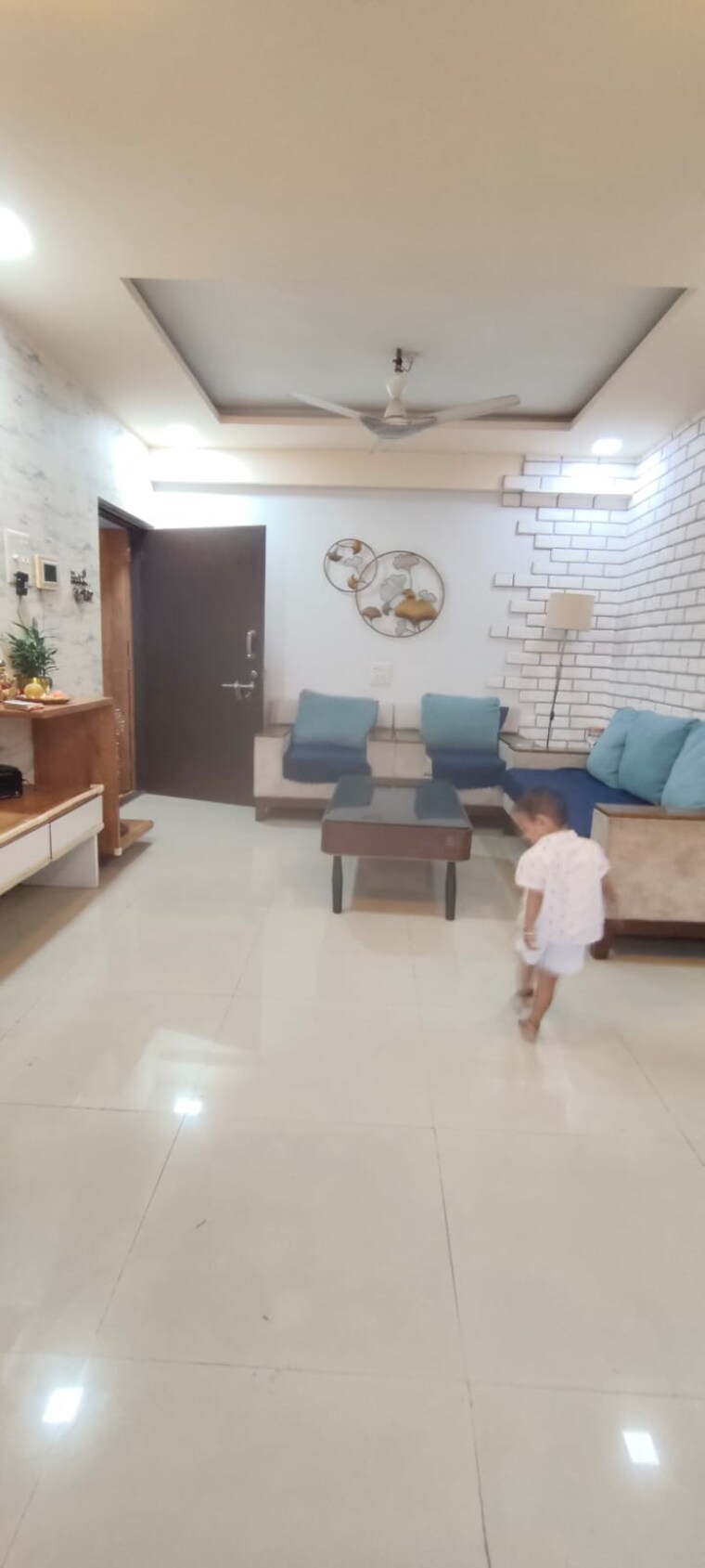 Living Room, wakad 2 Bedroom 750 Sq.Ft. Apartment In Wakad Pune 10285084