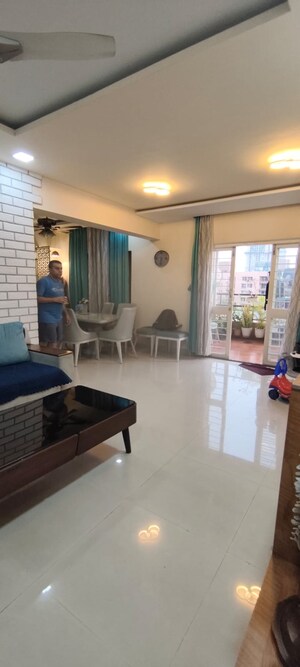 Living Room in 2 BHK Apartment at Wakad – for Rent