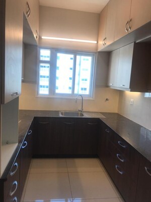 Kitchen in 3 BHK Apartment at L&T Raintree Boulevard, Hebbal – for Rent
