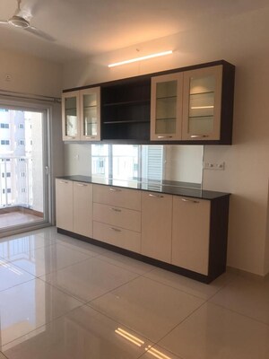 Kitchen in 3 BHK Apartment at L&T Raintree Boulevard, Hebbal – for Rent