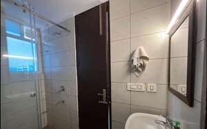 Bathroom in 3 BHK Apartment at Motiaz Royal Citi, Ambala Highway – for Rent
