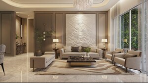 Living Room in 3 BHK Apartment at Runwal 7 Mahalaxmi, Mahalaxmi – for Sale