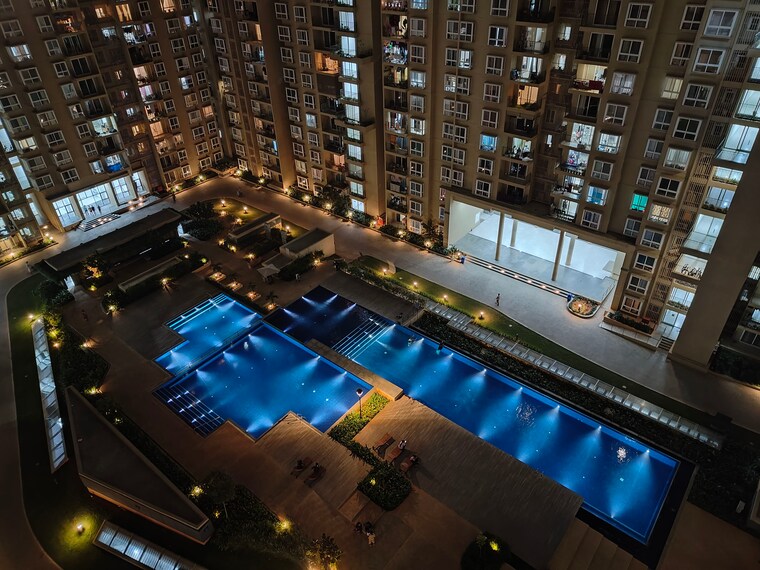 Exterior View, bhartiya-nikoo-homes-phase-2 4 Bedroom 2257 Sq.Ft. Apartment In Thanisandra Main Road Bangalore 10285118