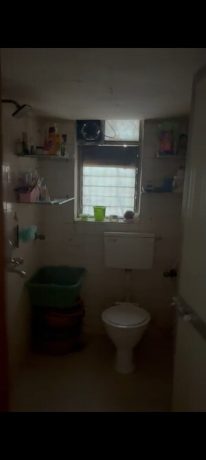 Bathroom in 1 BHK Apartment at Mantra Building, Khar West – for Sale