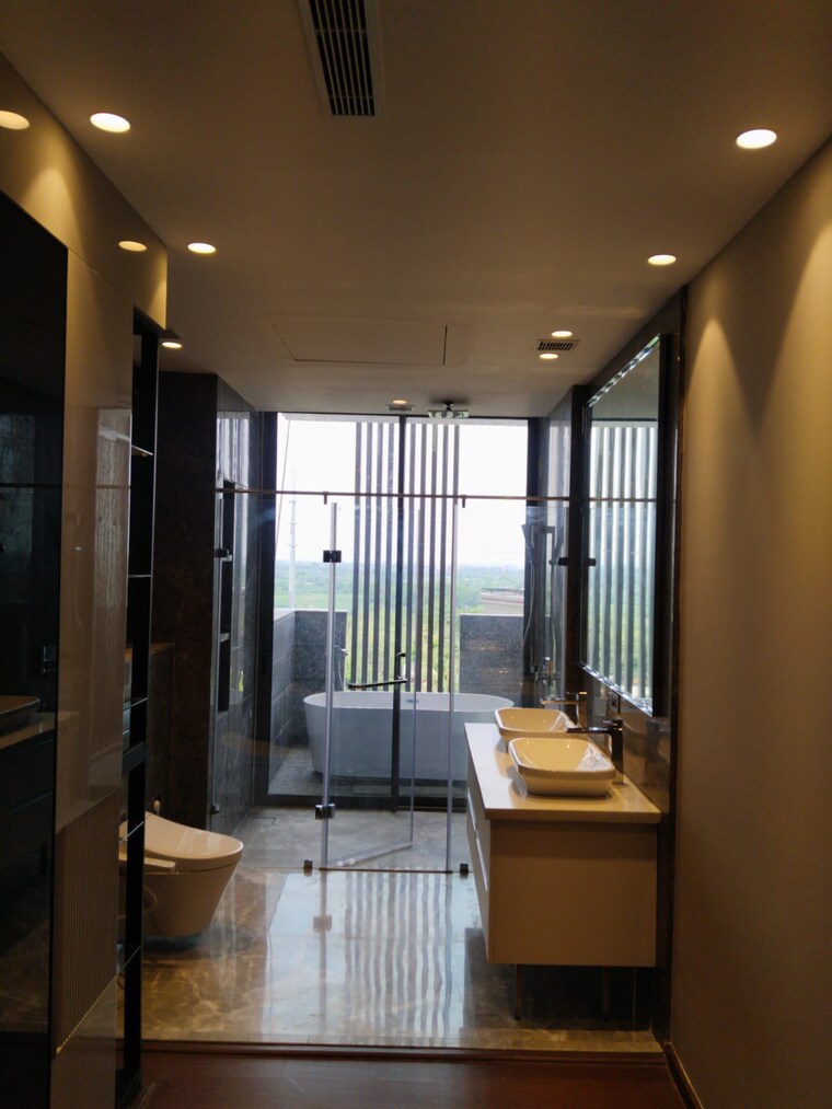 Living Room, gulshan-dynasty 4 Bedroom 4700 Sq.Ft. Apartment In Sector 144 Noida 10285195