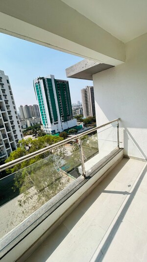 Balcony in 2 BHK Apartment at Royal Namoville, Balewadi – for Rent