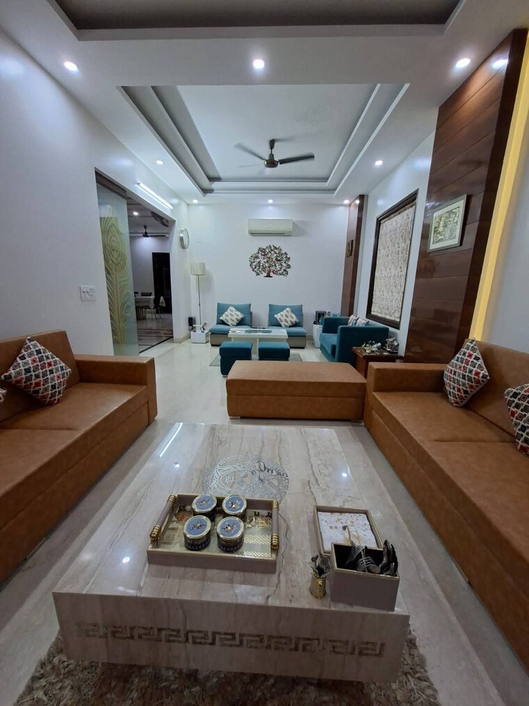 Living Room, amrapali-heartbeat-city 3.5 Bedroom 2115 Sq.Ft. Apartment In Sector 107 Noida 10285200