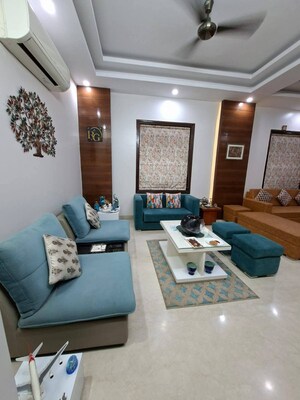 Living Room in 3.5 BHK Apartment at Amrapali Heartbeat City, Sector 107 – for Rent