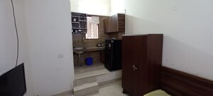 Kitchen in 1 RK Builder Floor at Krishna Market – for Rent