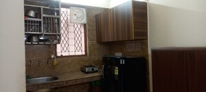 Kitchen in 1 RK Builder Floor at Krishna Market – for Rent