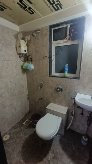 Bathroom in 1 BHK Apartment at Sahajanand Athena, Goregaon West – for Rent