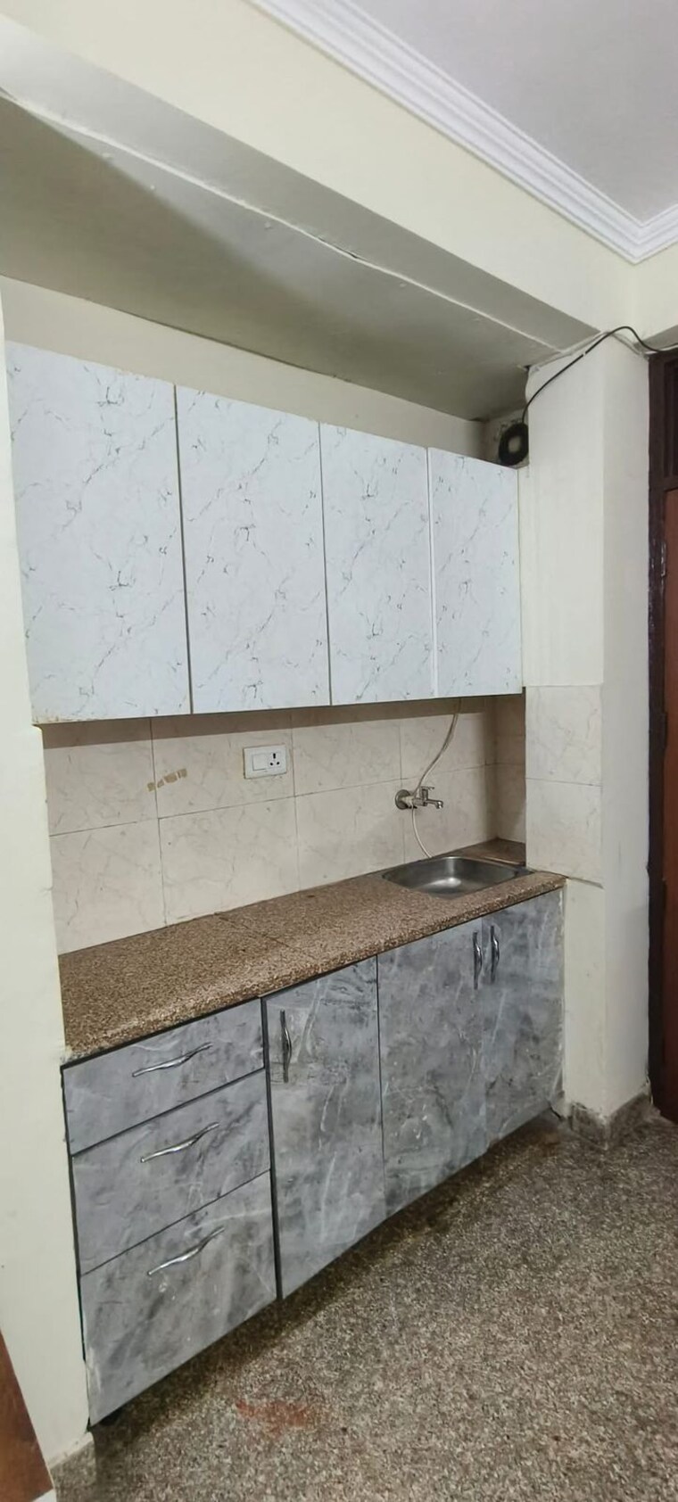 Kitchen, mohyal colony 1 RK 250 Sq.Ft. Builder Floor In Mohyal Colony Gurgaon 10285249