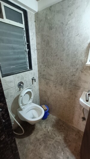 Bathroom in 3 BHK Apartment at SSD Goregaon Pearl CHSL, Goregaon West – for Rent