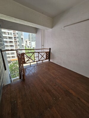 Balcony in 2 BHK Apartment at Amit Sapphire Park, Balewadi – for Rent