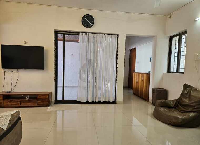 Living Room, amit-sapphire-park 2 Bedroom 1100 Sq.Ft. Apartment In Balewadi Pune 10285268
