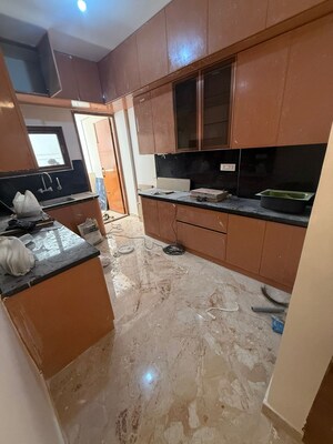 Kitchen in 3 BHK Apartment at Cooke Town – for Rent