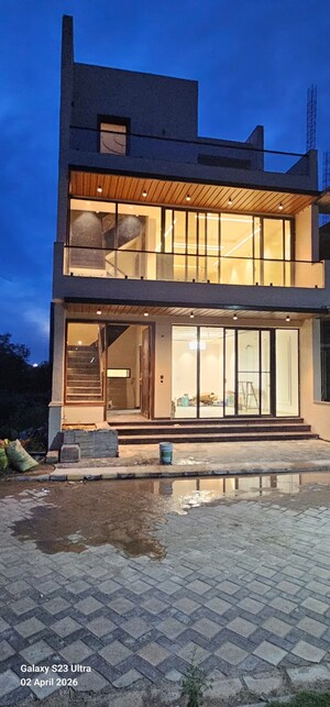 5 BHK Independent House – Exterior View View at Motiaz Guildford Square, International Airport Road - for Sale