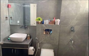 Kitchen in 2 BHK Apartment at La Prisma, Dhakoli – for Rent