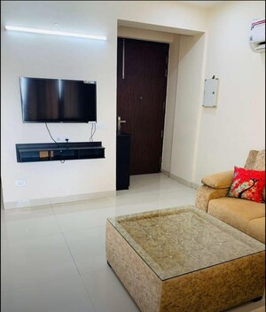 Bathroom in 2 BHK Apartment at La Prisma, Dhakoli – for Rent