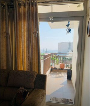 Living Room in 2 BHK Apartment at La Prisma, Dhakoli – for Rent