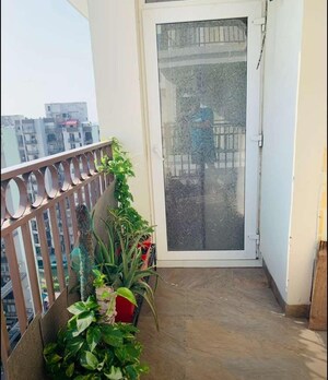 Balcony in 2 BHK Apartment at La Prisma, Dhakoli – for Rent