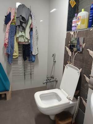 Bathroom in 2 BHK Apartment at Kanakia Rainforest, Andheri East – for Rent