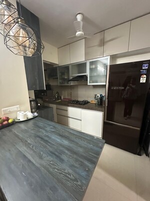 Kitchen in 2 BHK Apartment at Kanakia Rainforest, Andheri East – for Rent