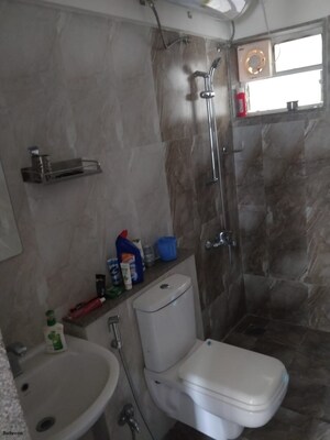 Bathroom in 2 BHK Apartment at Konark Exotica, Wagholi – for Rent