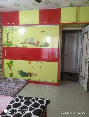 Bedroom in 2 BHK Apartment at Konark Exotica, Wagholi – for Rent