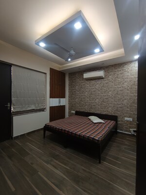 Bedroom in 3 BHK Builder Floor at Sushant Lok Iii – for Rent