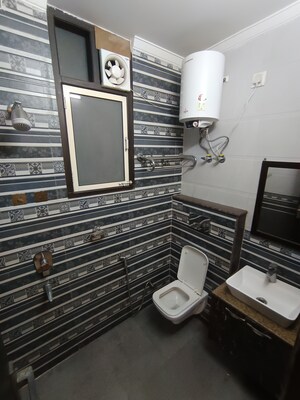 Bathroom in 3 BHK Builder Floor at Sushant Lok Iii – for Rent