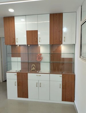 Kitchen in 3 BHK Apartment at Pardos Okas Residency, Sushant Golf City – for Rent