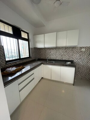 Kitchen in 1 BHK Apartment at Lalani Grandeur, Goregaon East – for Rent