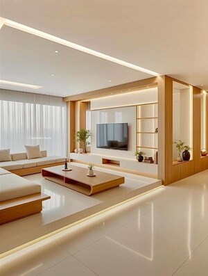 Living Room in 4 BHK Villa at Bidadi – for Sale