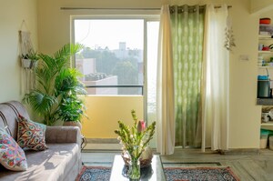 Living Room in 2 BHK Apartment at Begumpet – for Rent