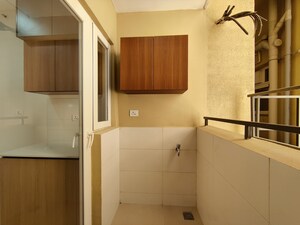 Kitchen in  Apartment at Bhartiya City Nikoo Homes 4, Thanisandra Main Road – for Rent