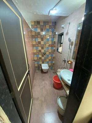 Bathroom in 3 BHK Apartment at Kothrud – for Rent