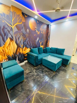 Living Room in 2 BHK Builder Floor at Uttam Nagar West – for Rent