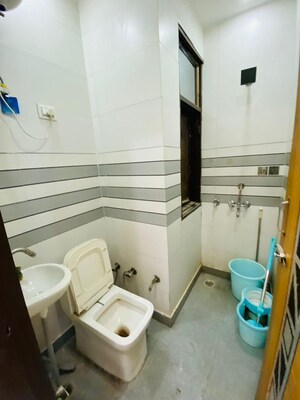 Bathroom in 2 BHK Builder Floor at Uttam Nagar West – for Rent