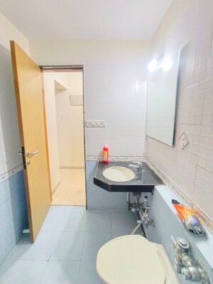 Bathroom in 2 BHK Apartment at Kukreja Golf Scappe, Chembur – for Rent