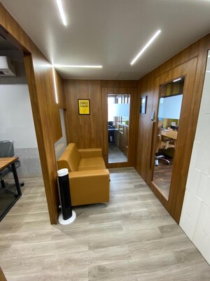 Living Room in  Office Space at Shilp Epitome, Bodakdev – for Rent