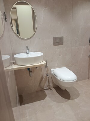 Bathroom in 2 BHK Apartment at N Rose Northern Hills, Dahisar East – for Sale