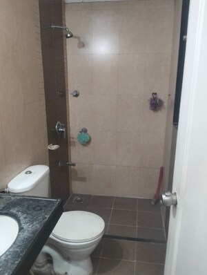 Bathroom in 2 BHK Apartment at Rama Celestial City, Ravet – for Rent