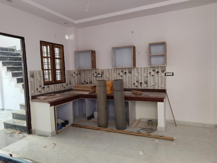 Kitchen, gomti nagar 3 Bedroom 1000 Sq.Ft. Independent House In Gomti Nagar Lucknow 10334478