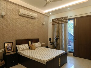 Bedroom in 4 BHK Builder Floor at Unitech South City II, Sector 50 – for Sale
