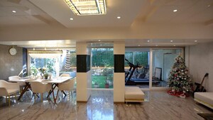 Living Room in 5 BHK Apartment at Hiranandani Gardens Eden Bungalows, Powai – for Sale