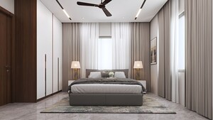 Bedroom in 3 BHK Apartment at Greenspace Celestial, Kokapet – for Sale