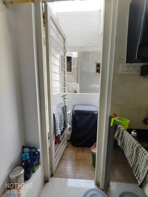 Bathroom in 1 BHK Apartment at Sai Landmark, Thergaon – for Sale